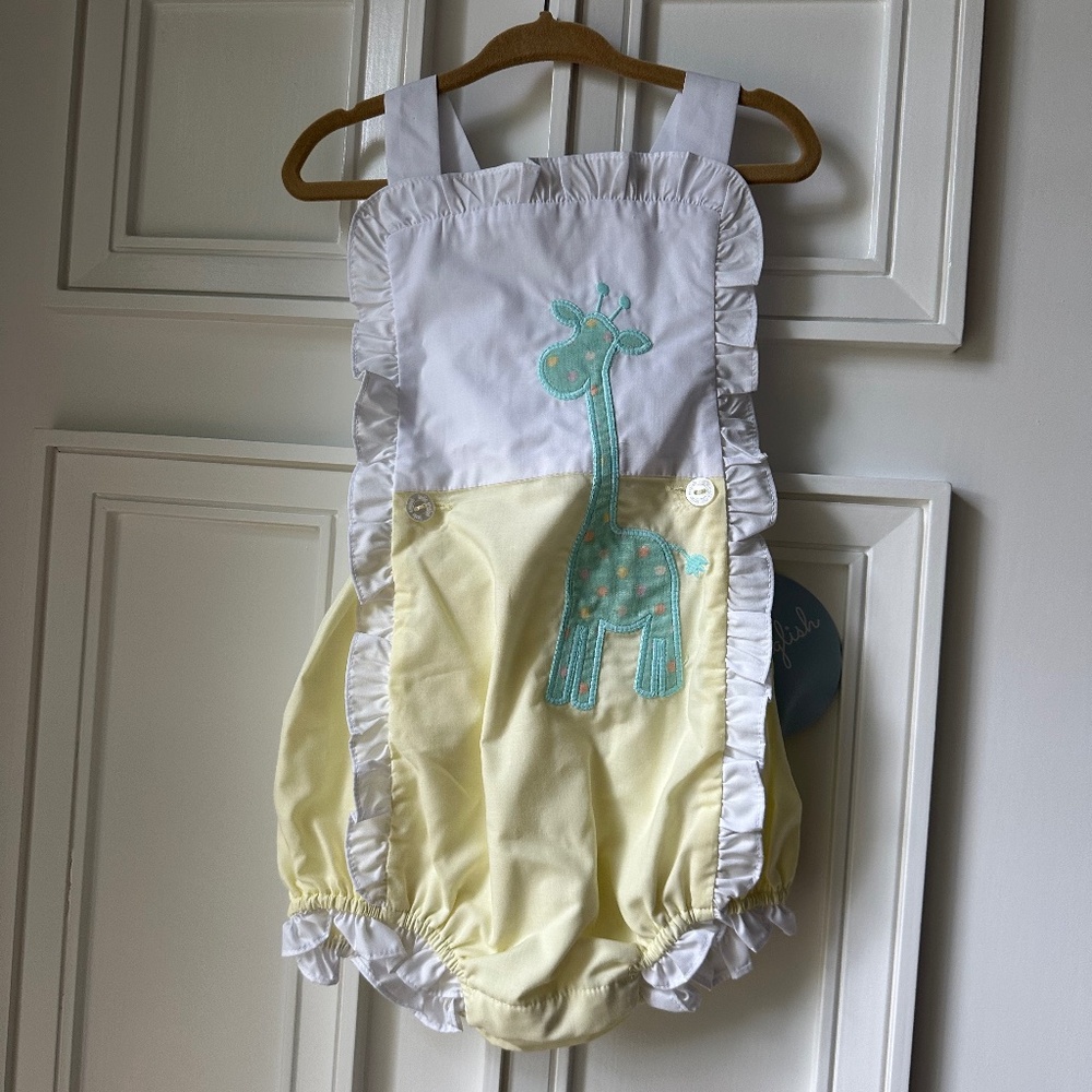 Little English romper / bubble 24m NWT